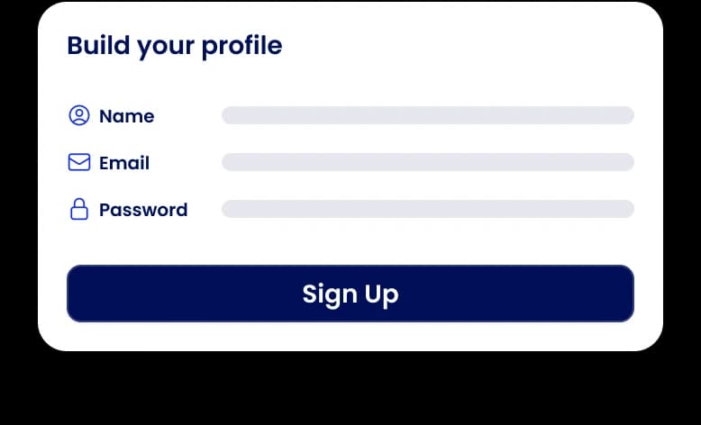 Create your profile